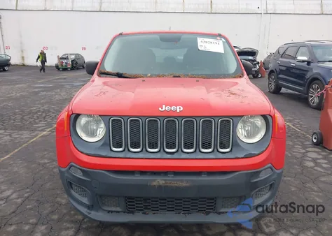 2015 Jeep Renegade Sport из США, поврежденный, VIN ZACCJAAHXFPC05459